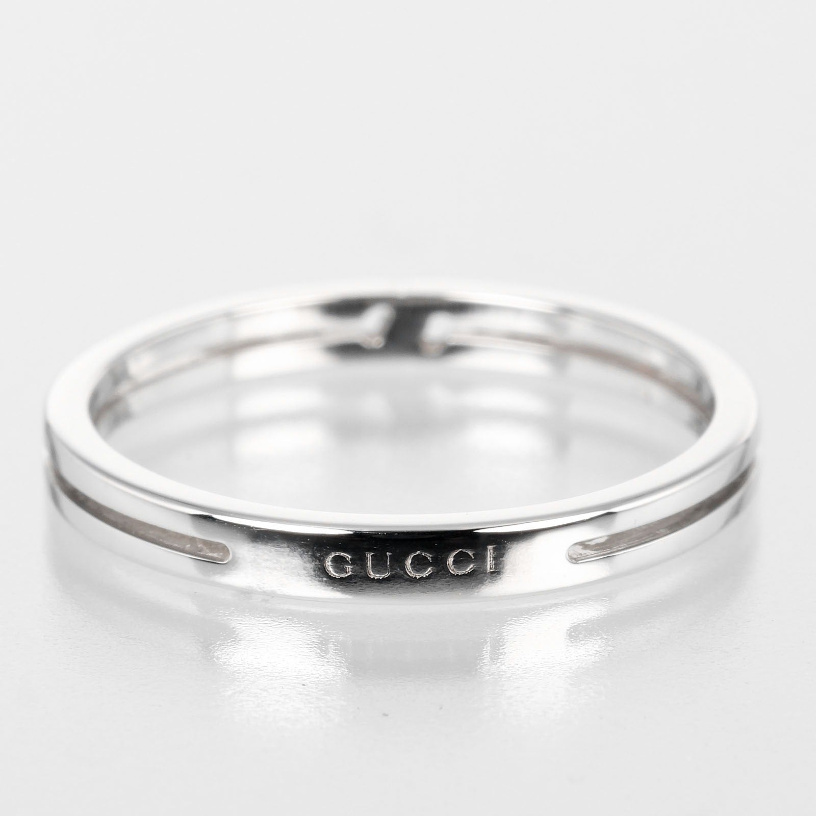 Gucci Infinity Ring K18 White Gold