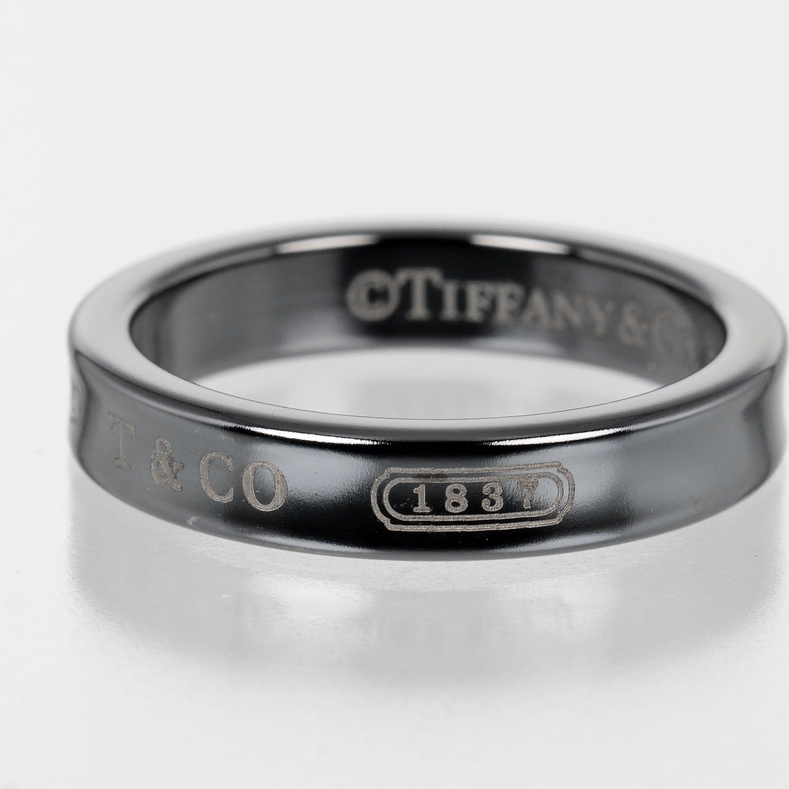 Tiffany & Co 1837 Narrow Titanium Ring