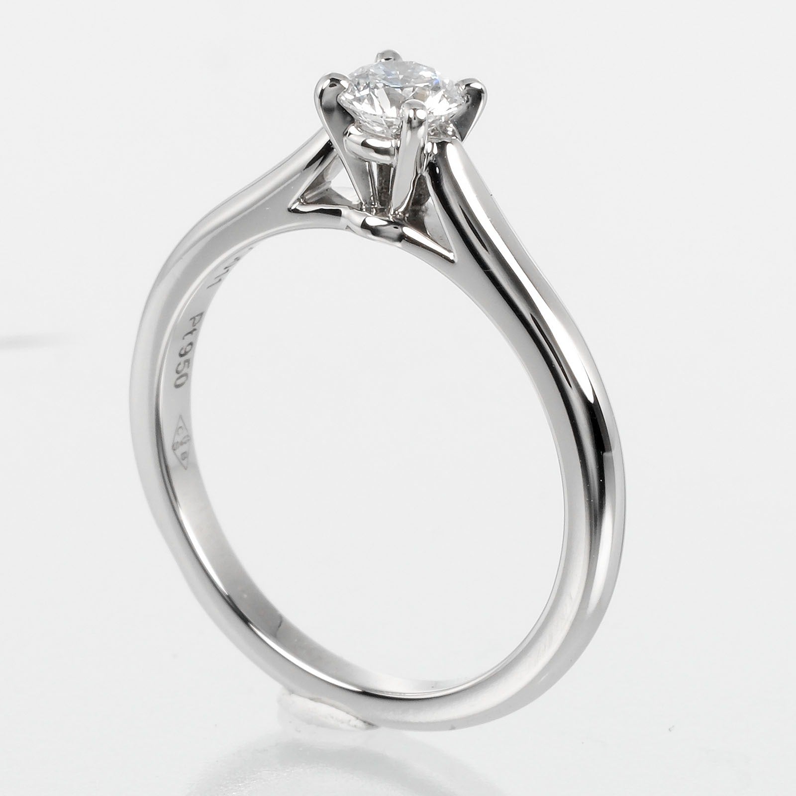 Cartier 1895 Solitaire Ring 0.25ct VVS1/D/3EX Pt950