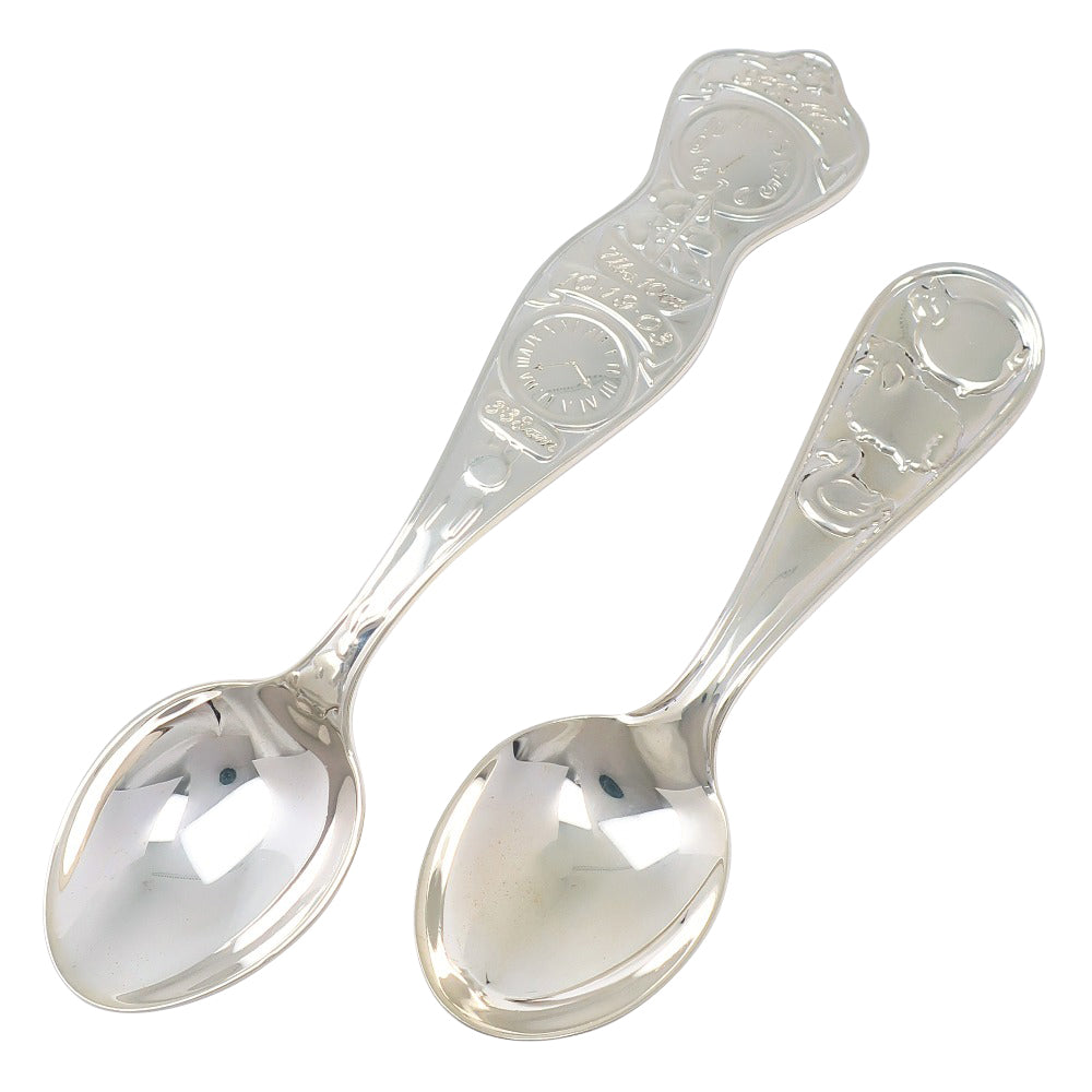 Tiffany & Co Silver 925 Baby Spoon Set