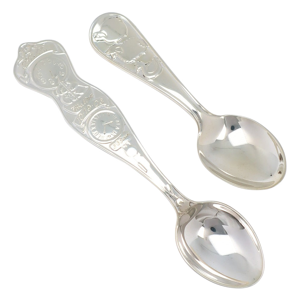 Tiffany & Co Silver 925 Baby Spoon Set