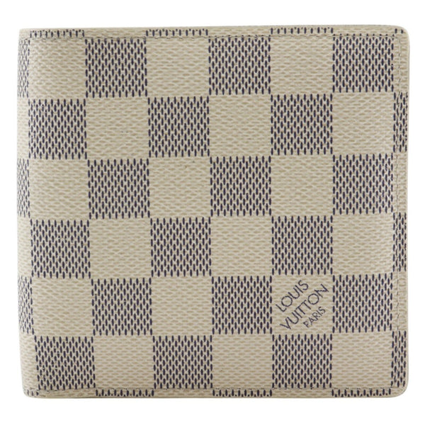 Louis Vuitton Portefeuille Marco Damier Azur wallet