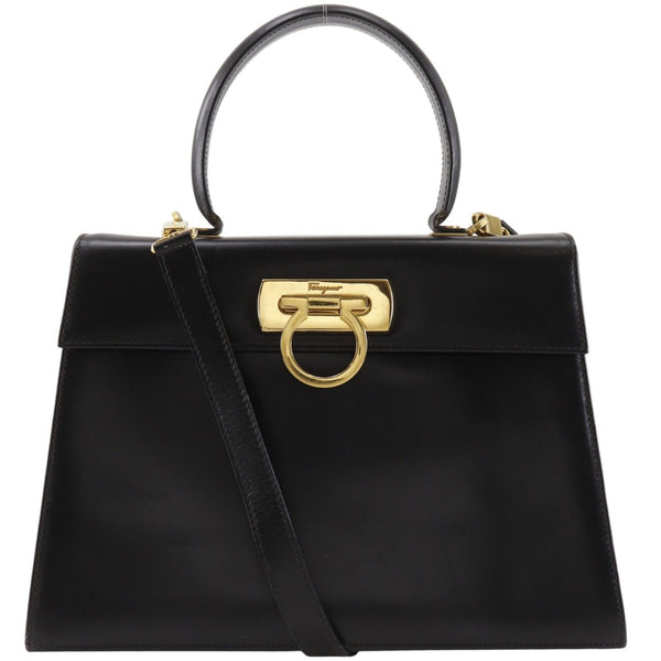 Salvatore Ferragamo Gancini Calf 2way Bag