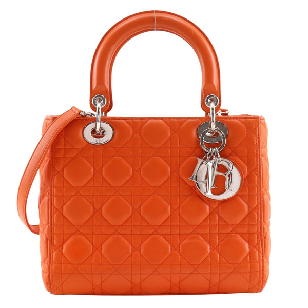 Christian Dior Lady Dior Calf Handbag
