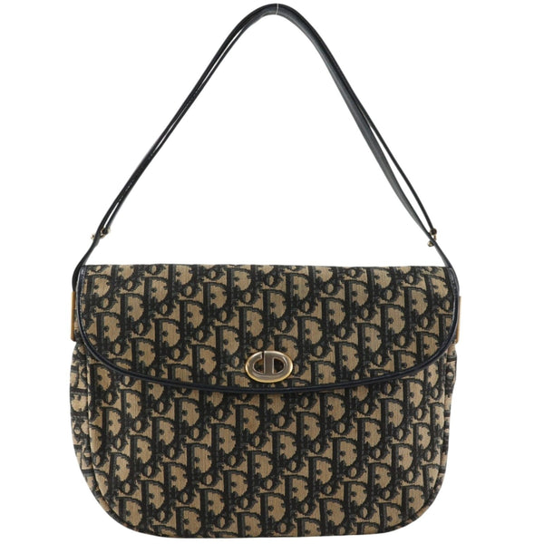 Christian Dior Trotter Canvas Shoulder Bag