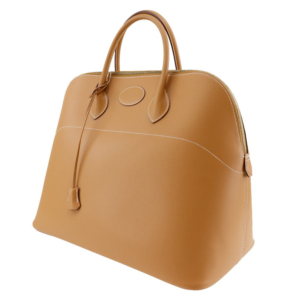 Hermes Bolide 45 Boston Bag Camel