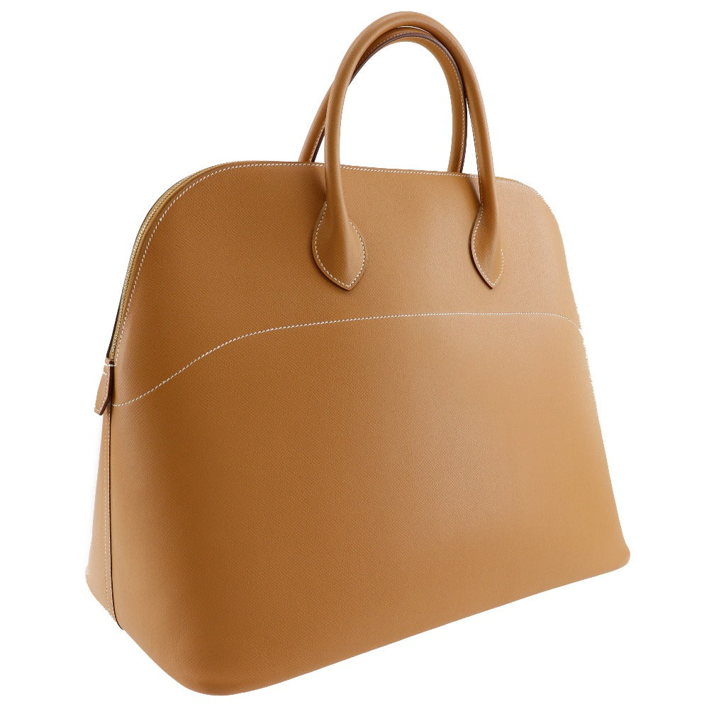 Hermes Bolide 45 Boston Bag Camel