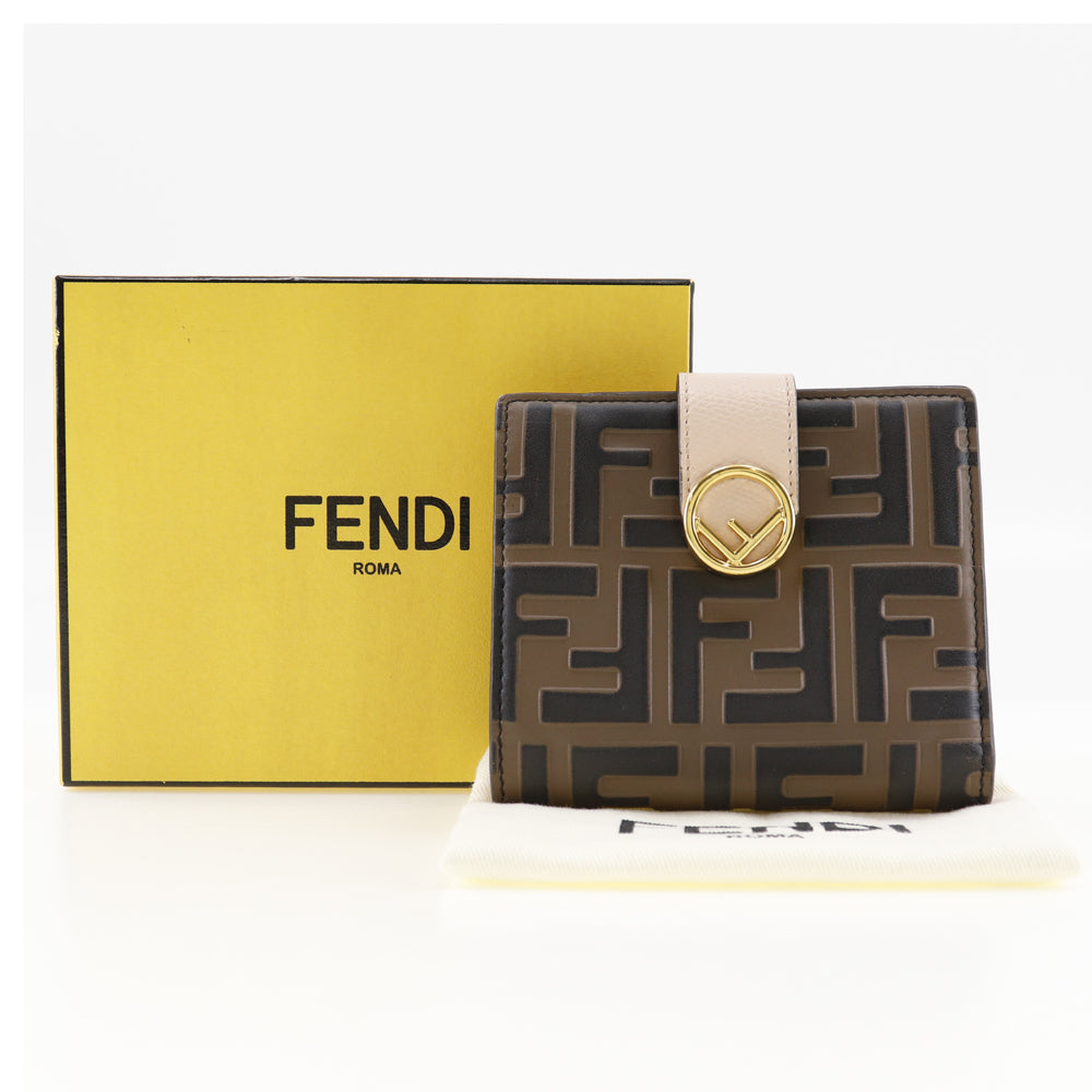 Fendi Leather Bifold Wallet 8M0386