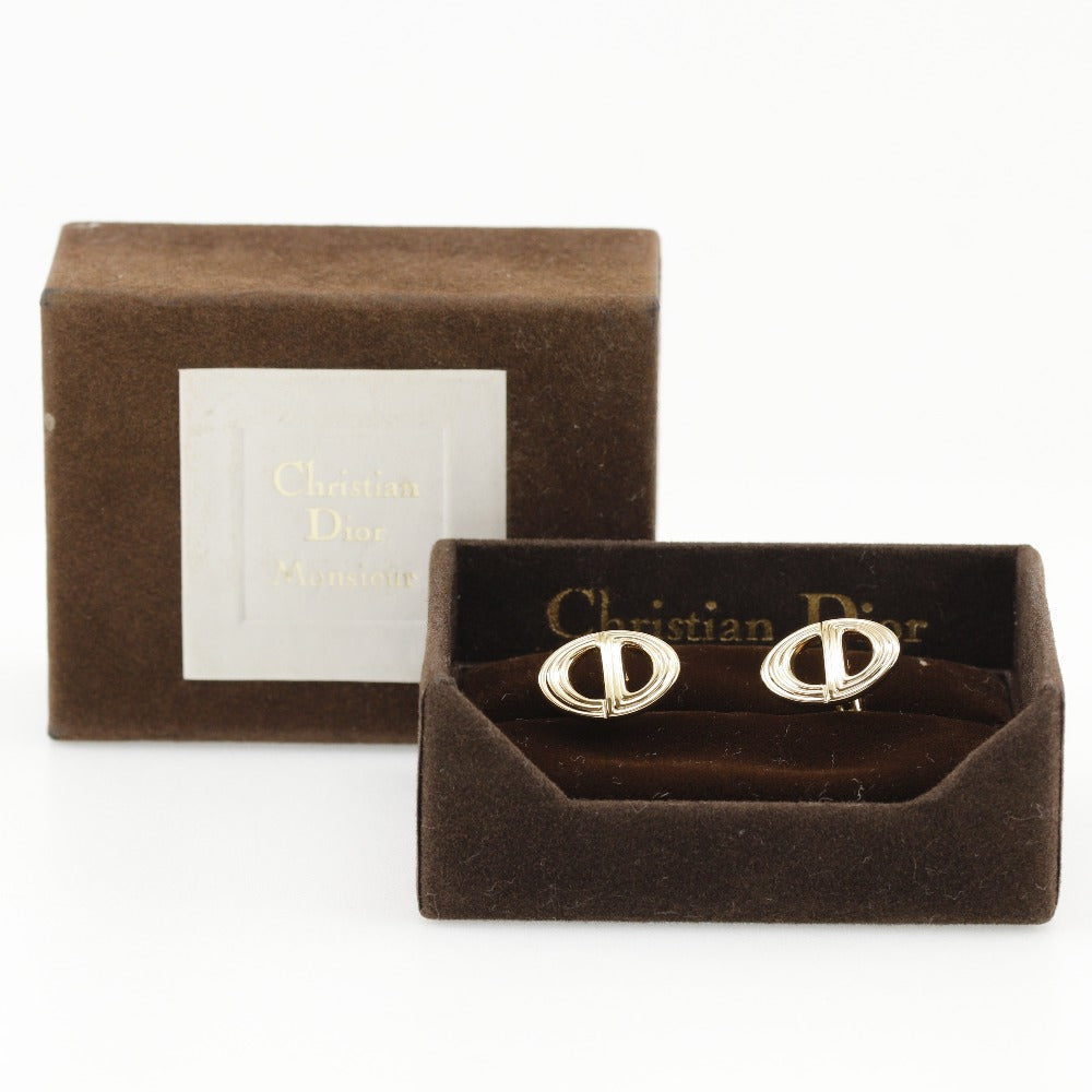 Dior Gold Plated CD Cufflinks Vintage