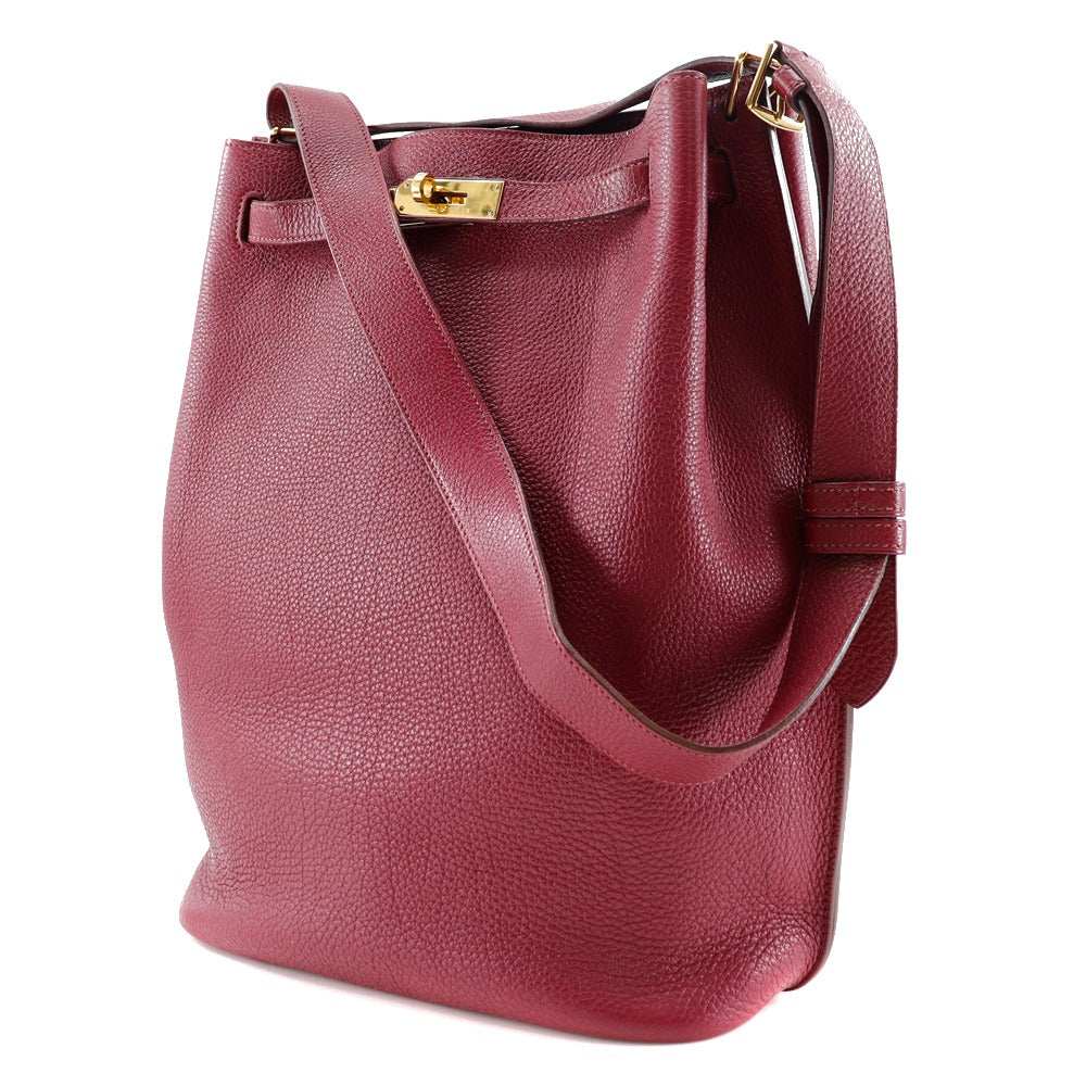 Hermes So Kelly 26 Togo Shoulder Bag Red