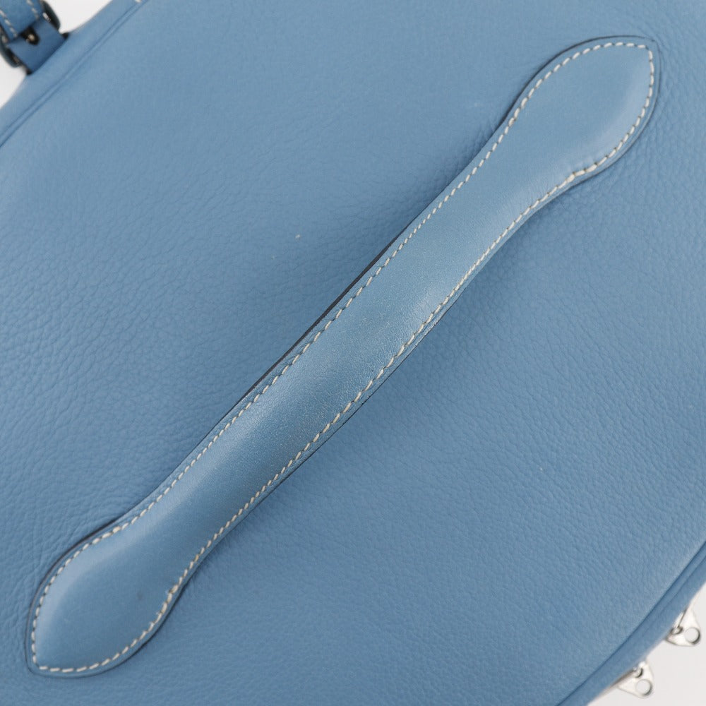 Hermes Intercity 2WAY Shoulder Handbag Blue