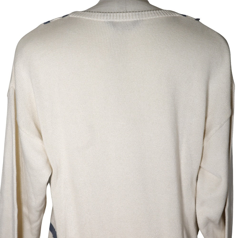 Dior Cotton V-Neck Sports Sweater