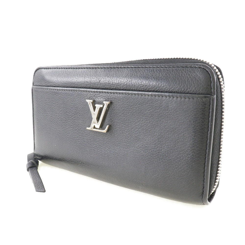 Louis Vuitton Zippy Lock Me Long Wallet Leather Long Wallet M62622 in Fair condition