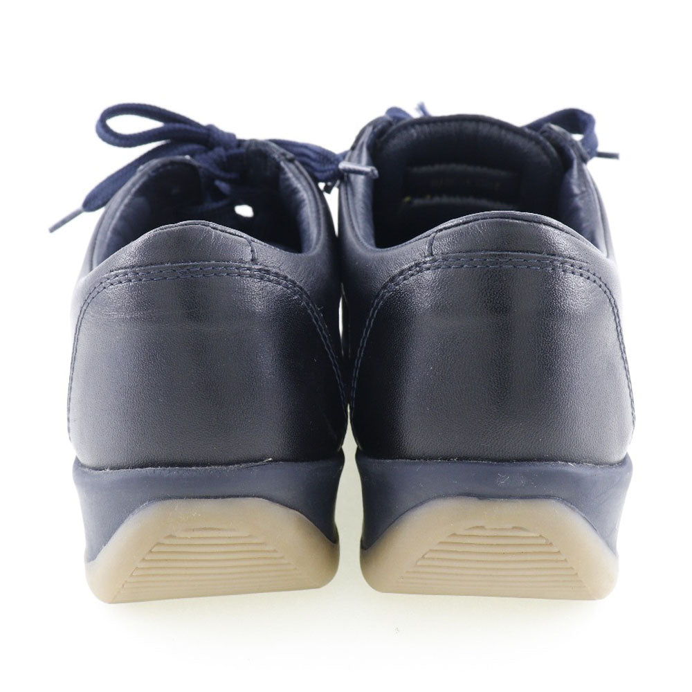 Louis Vuitton Leather Sneakers Black Women