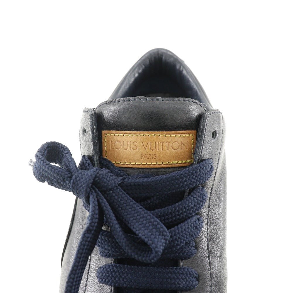 Louis Vuitton Leather Sneakers Black Women