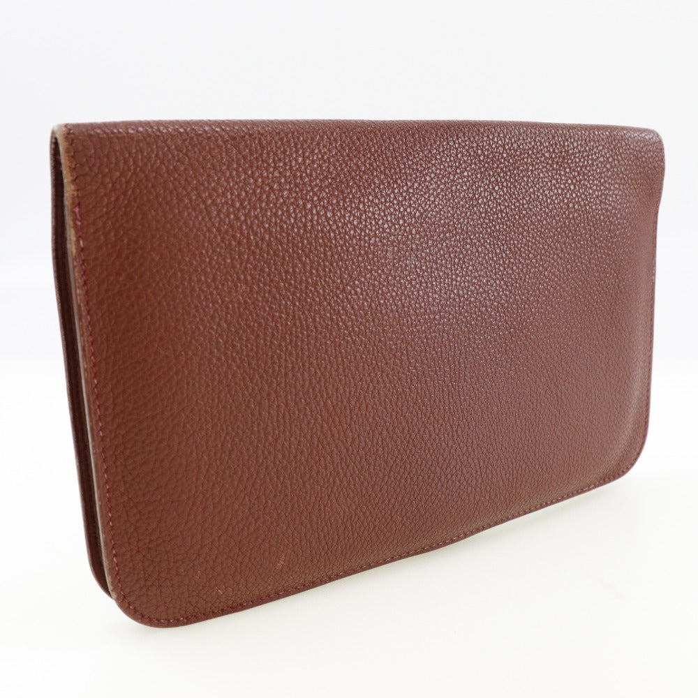 Hermes Dogon GM Long Wallet Bordeaux