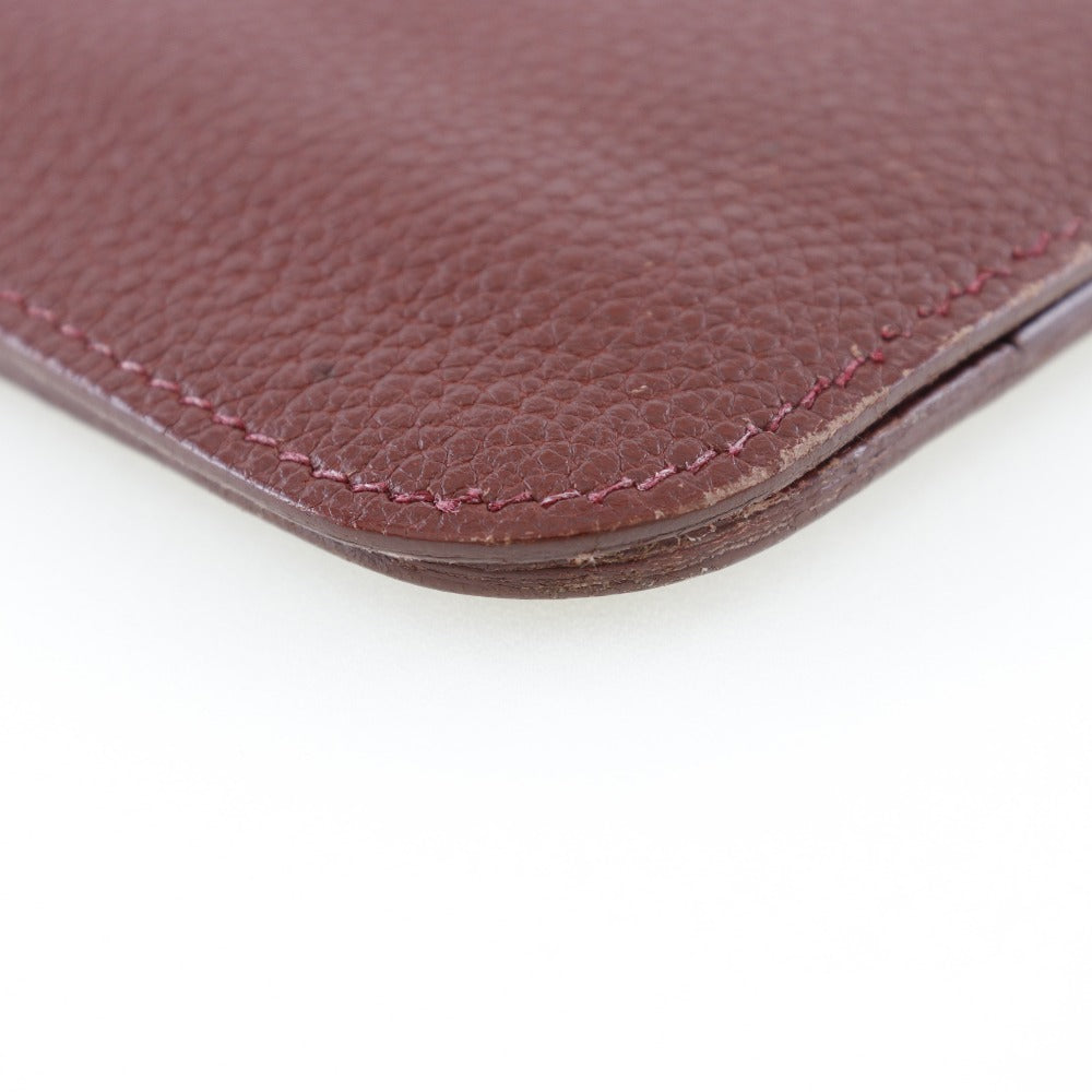 Hermes Dogon GM Long Wallet Bordeaux