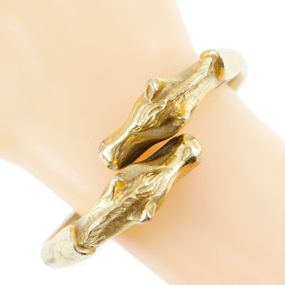 Hermes Cheval Horse Double Head Bangle