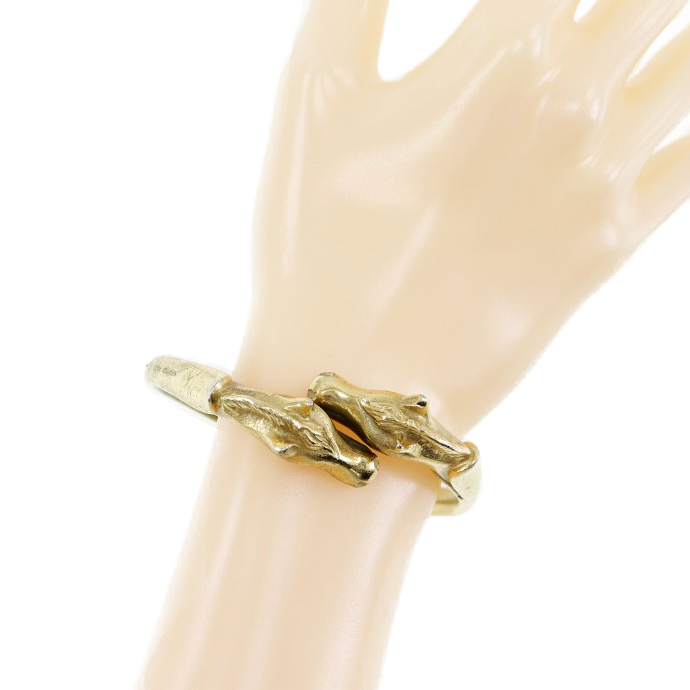 Hermes Cheval Horse Double Head Bangle