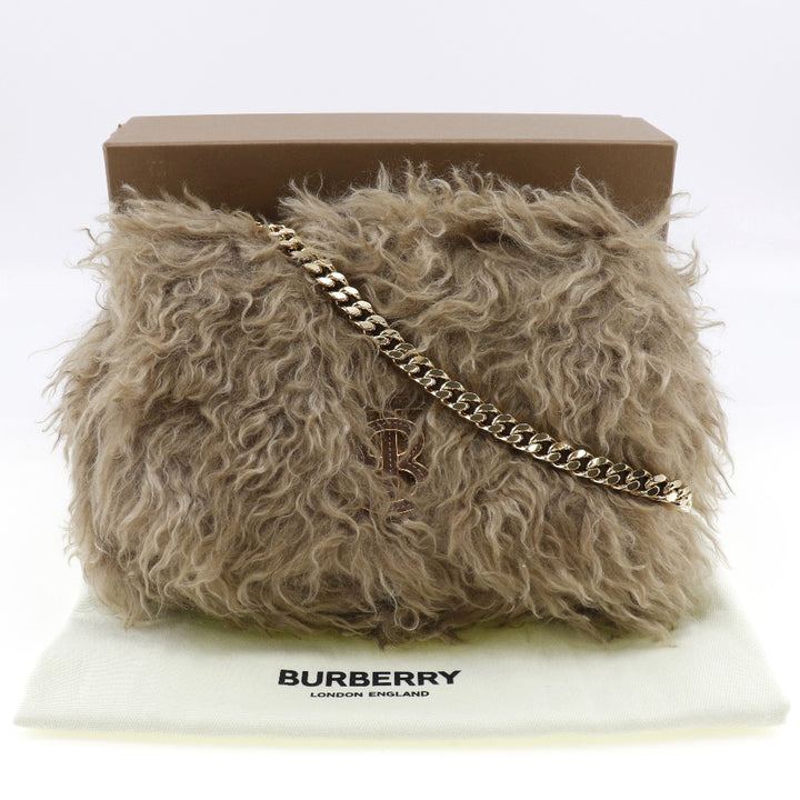 Burberry Chain Shoulder Bag Natural Material Shoulder Bag 8057587 in Great Condition