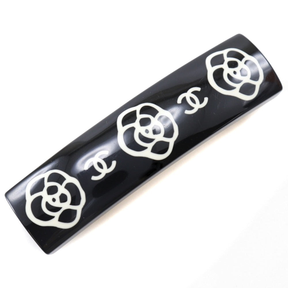 Chanel Camellia Plastic Barrette 03P