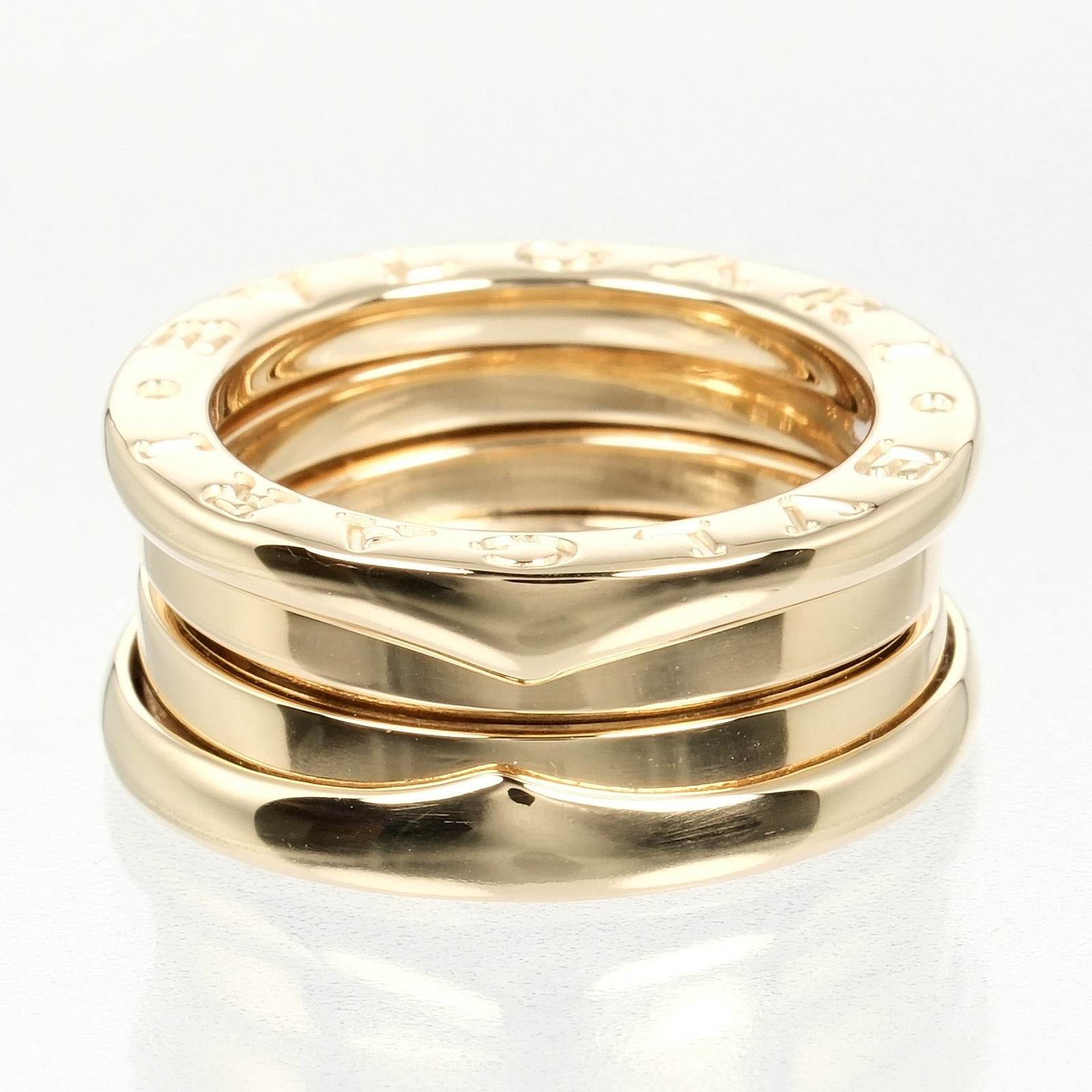 Bvlgari B.ZERO1 3 Band Ring K18 Yellow Gold