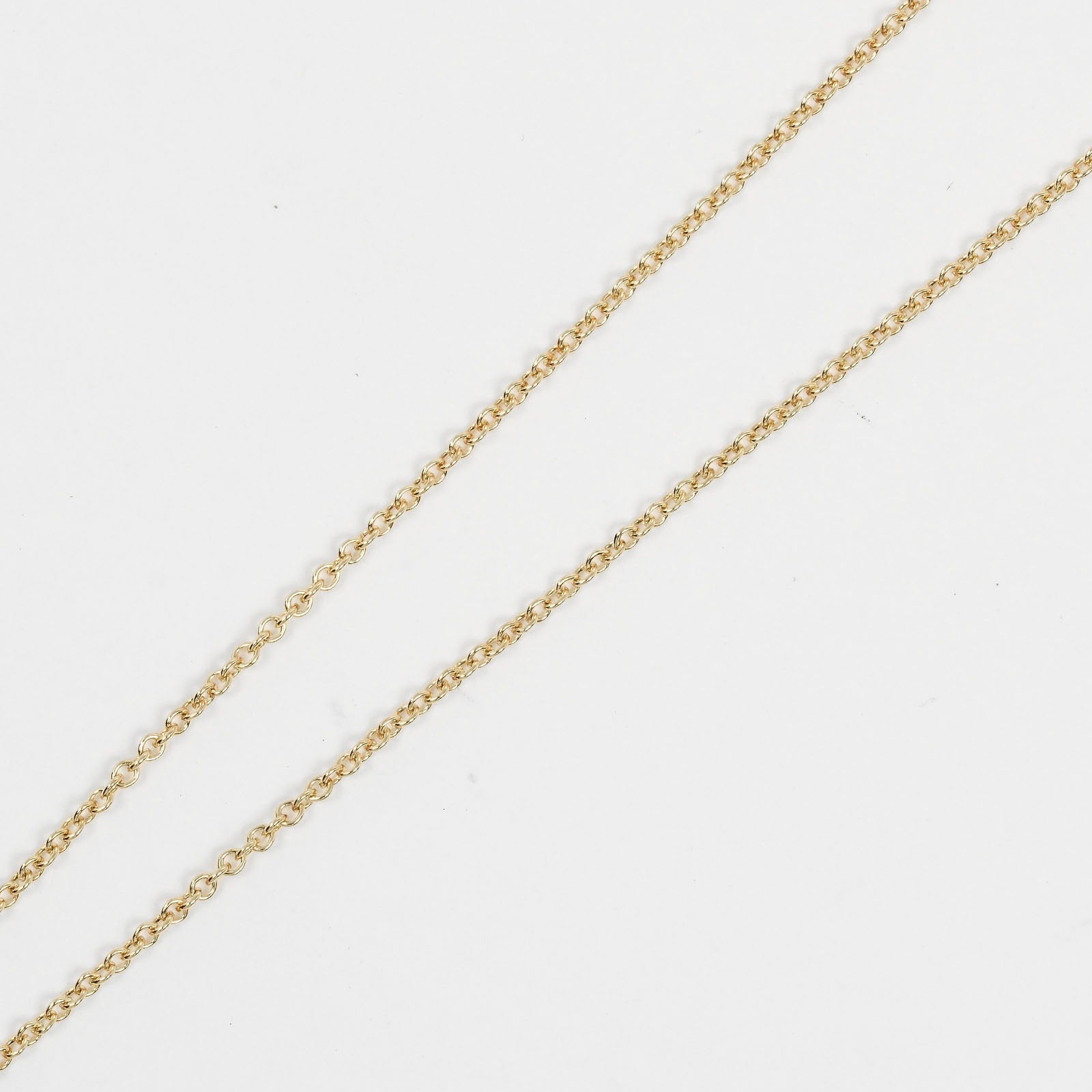 Tiffany & Co K18 Yellow Gold Diamond Necklace