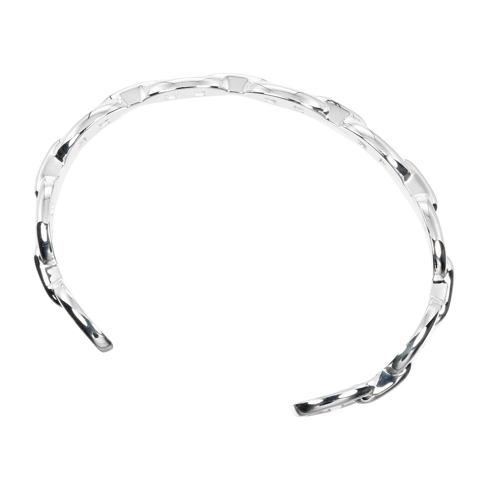 Hermes Silver 925 Chain D'Ancre Bracelet