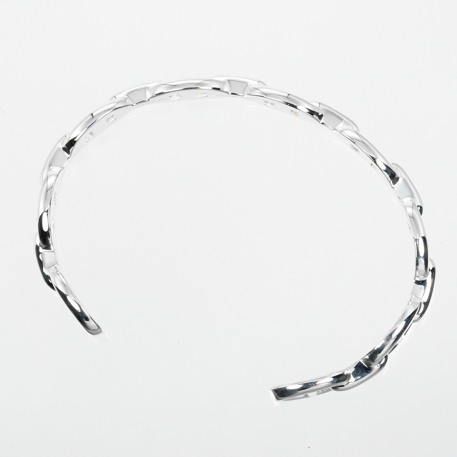 Hermes Silver 925 Chain D'Ancre Bracelet