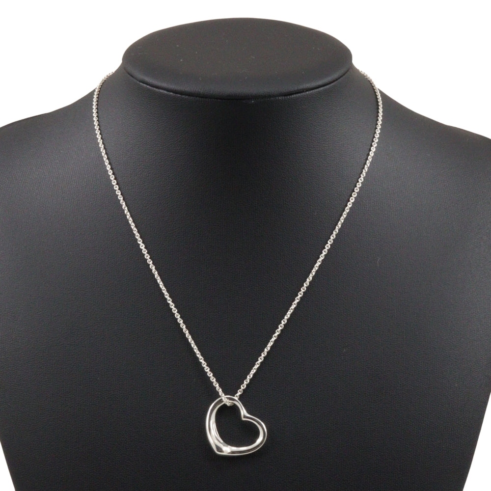 Tiffany Open Heart Necklace Silver 925