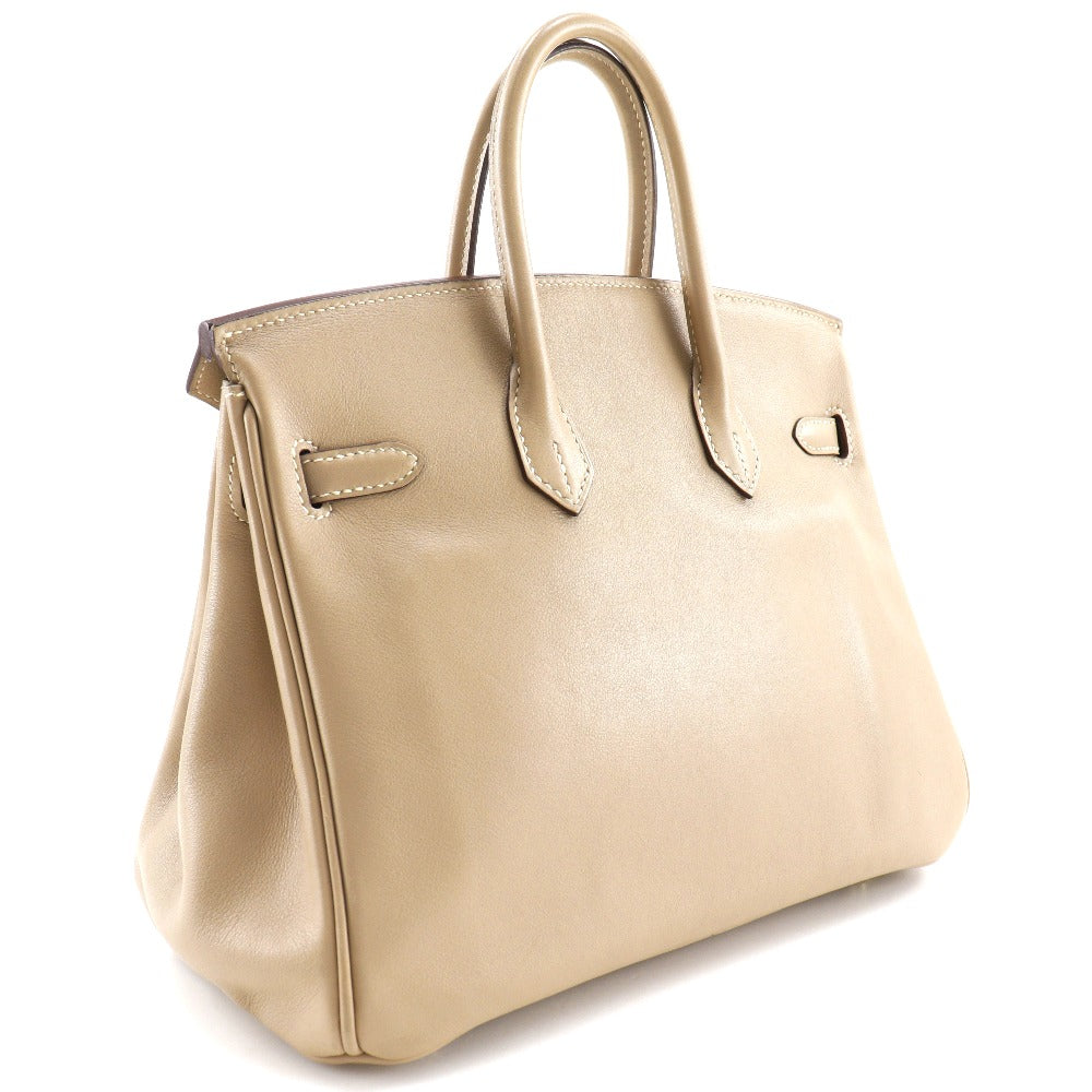 Hermes Birkin 25 Handbag Beige/Gold