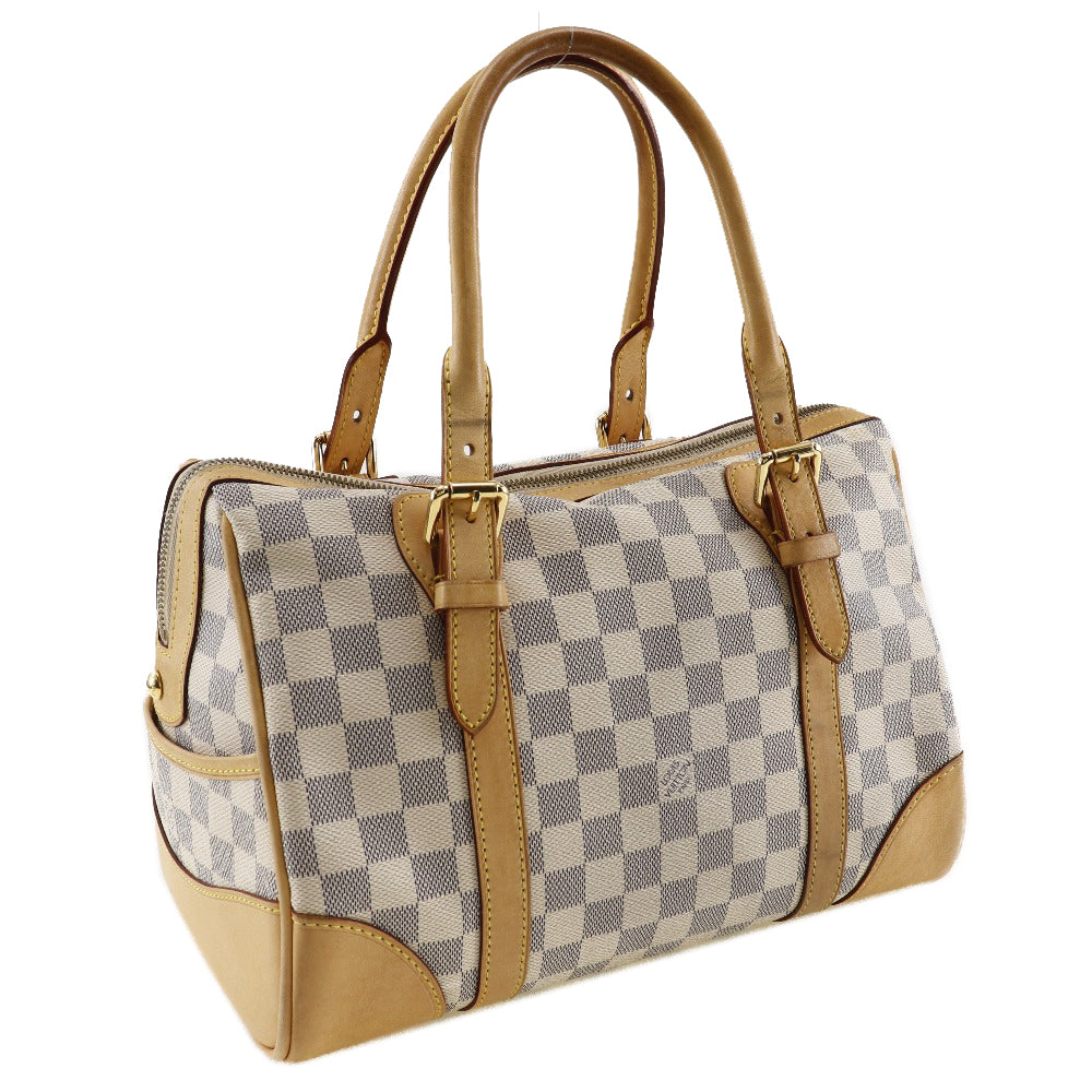 Louis Vuitton Berkeley Canvas Handbag N52001 in Very Good Condition