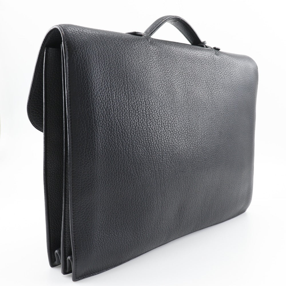 Hermes Sac a Depeche 41 Briefcase Black