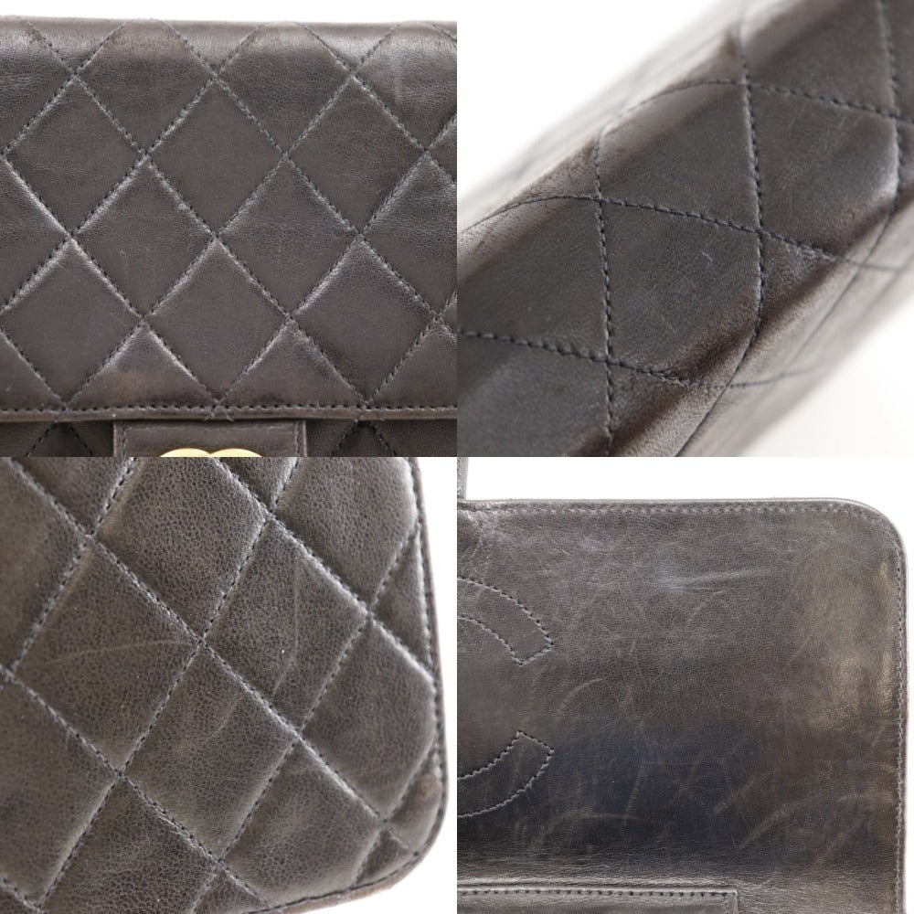 Chanel CC Matelasse Chain Shoulder Pochette Leather Shoulder Bag 51530** in Good Condition