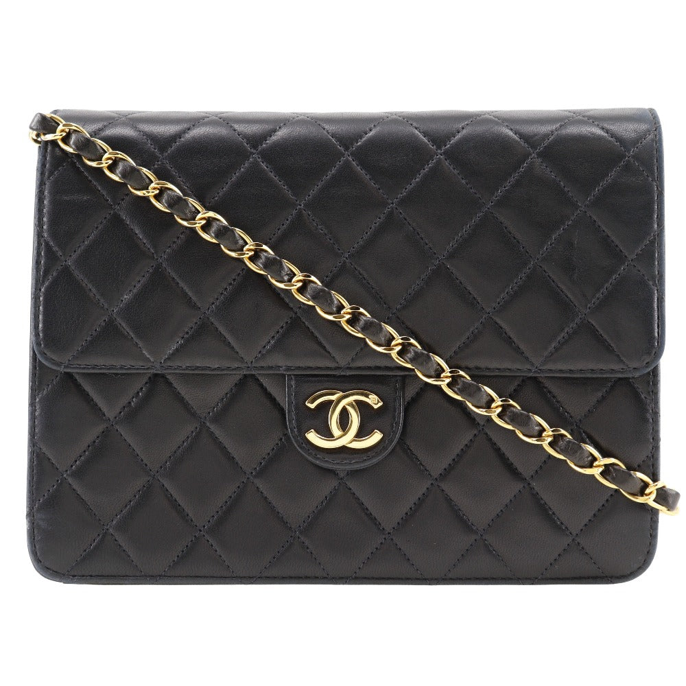 Chanel Lambskin Chain Shoulder Bag