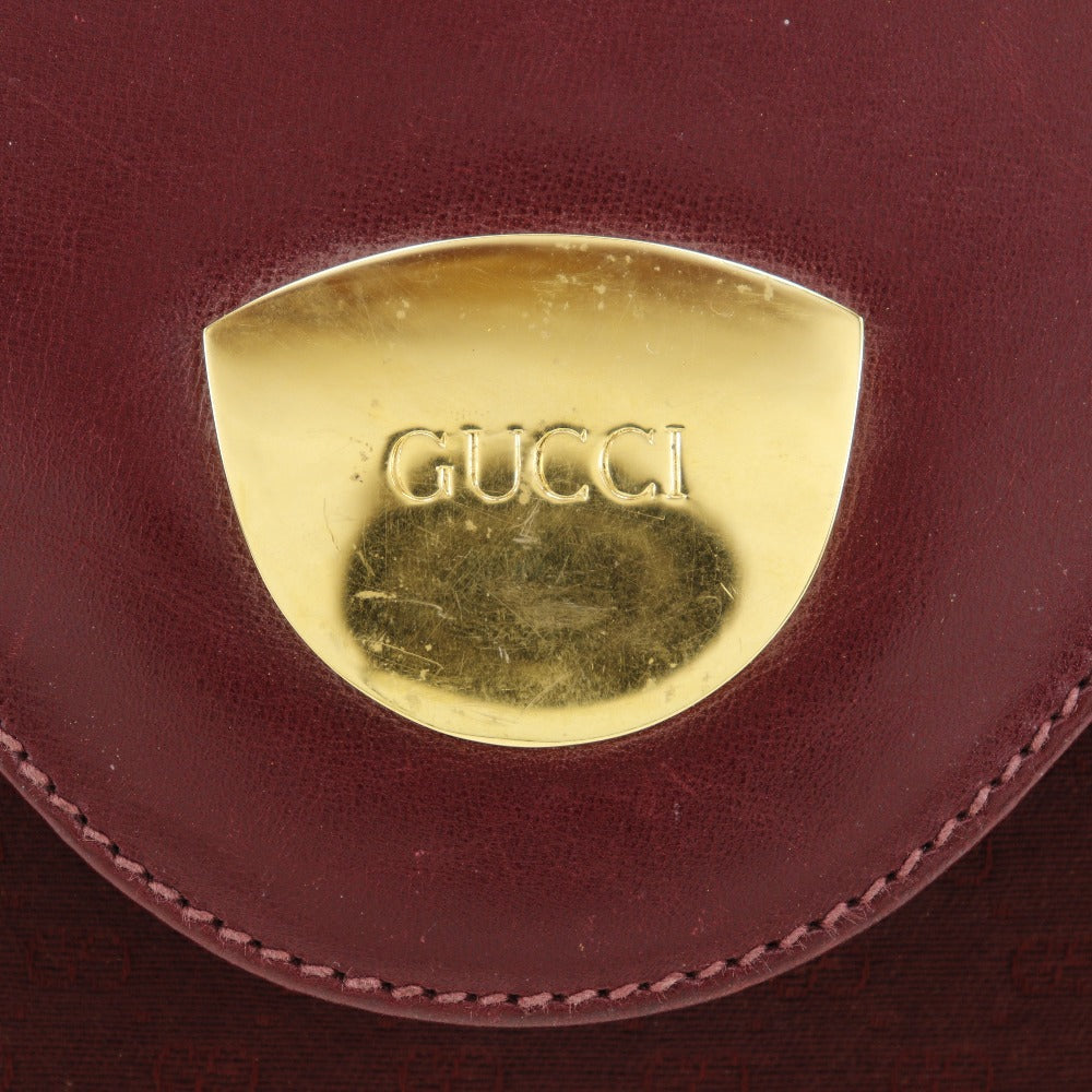 Gucci Gucci Clutch Bag Canvas Clutch Bag 23.04.1939 in Very Good Condition