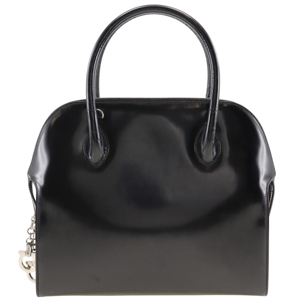 Salvatore Ferragamo Gancini Handbag Leather Handbag BW-216653 in Very Good Condition