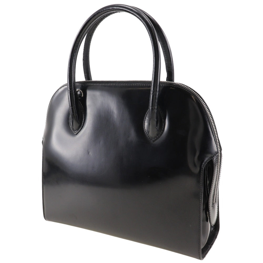 Salvatore Ferragamo Gancini Handbag Leather Handbag BW-216653 in Very Good Condition