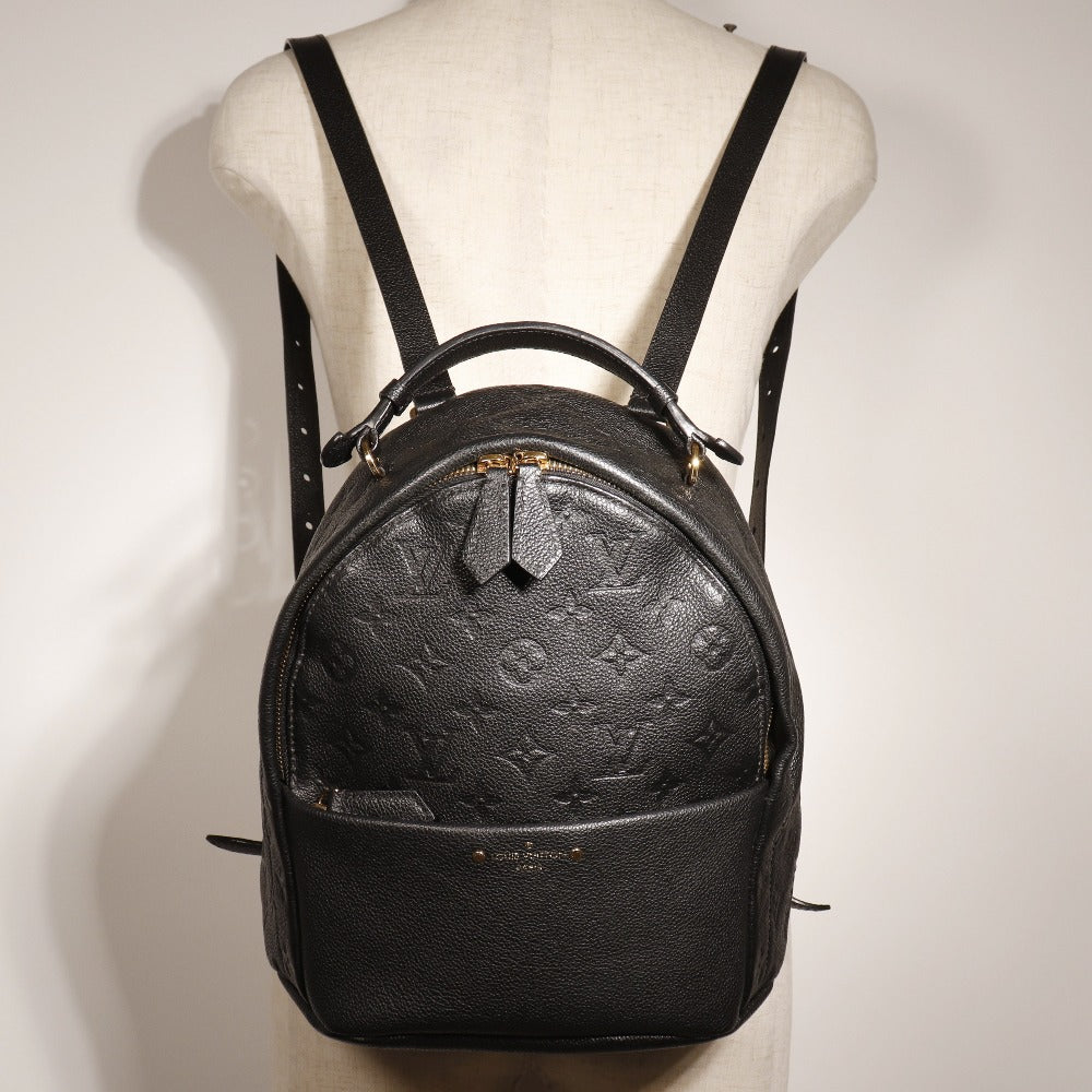 Louis Vuitton Sorbonne Backpack Leather Backpack M44016 in Very Good Condition