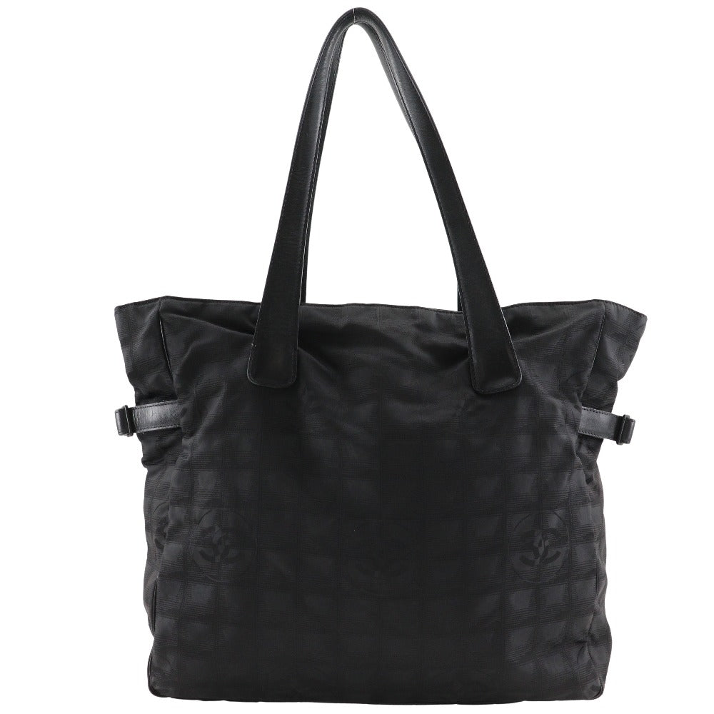 Chanel Nylon Canvas Tote Bag Black