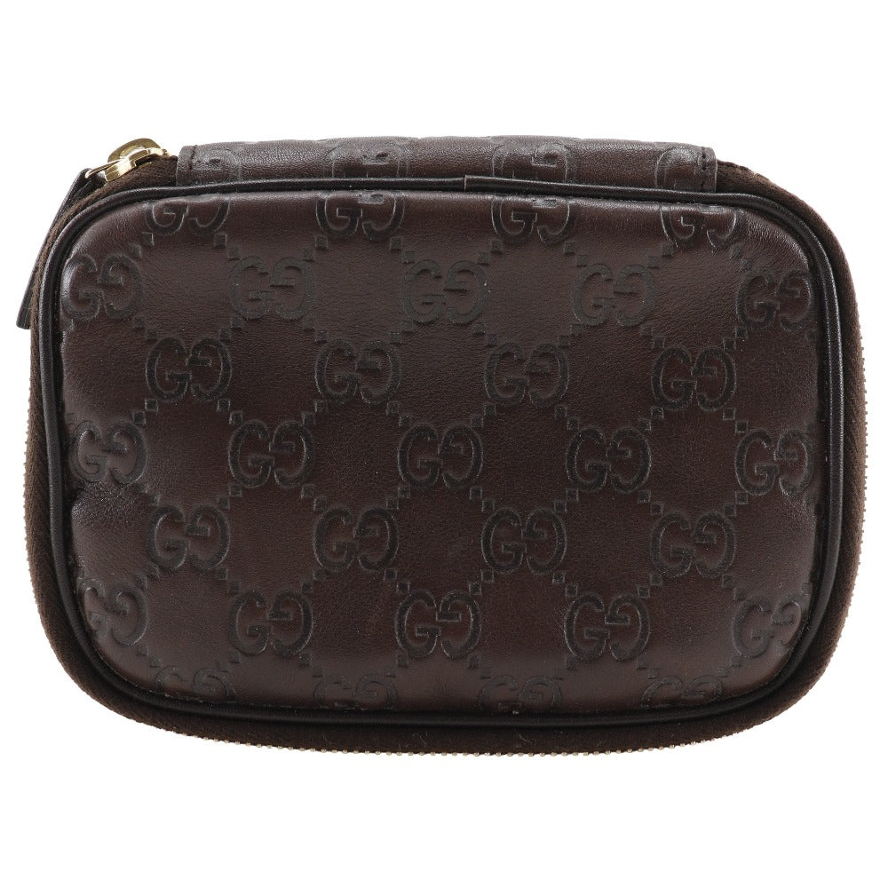 Guccissima Leather Accessory Pouch