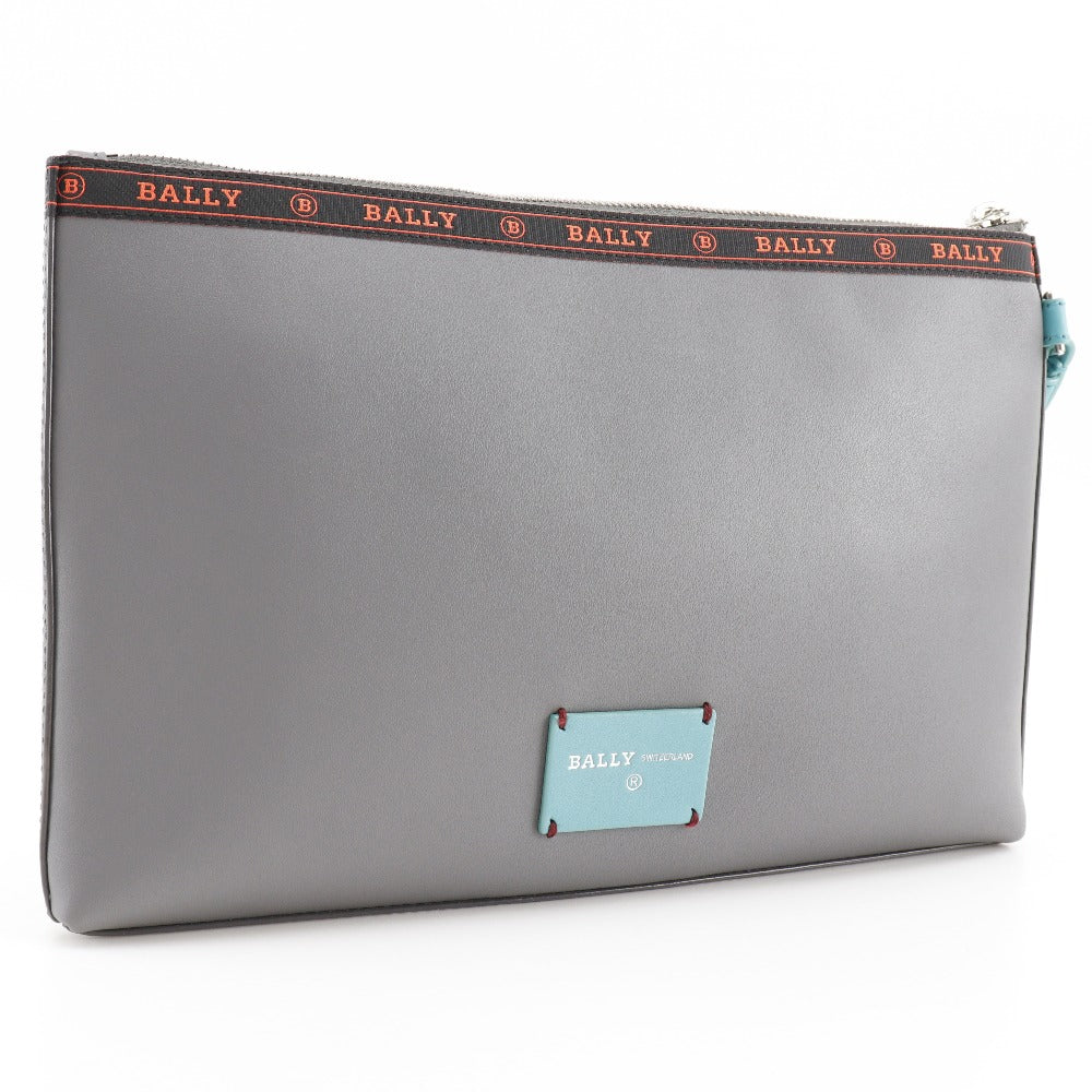 Bally Leather Heartland Clutch Bag