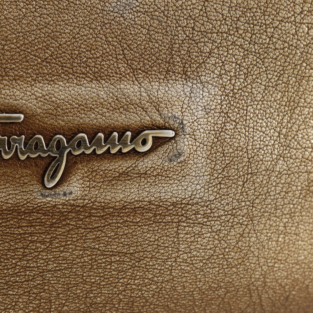 Salvatore Ferragamo Leather Tote Bag