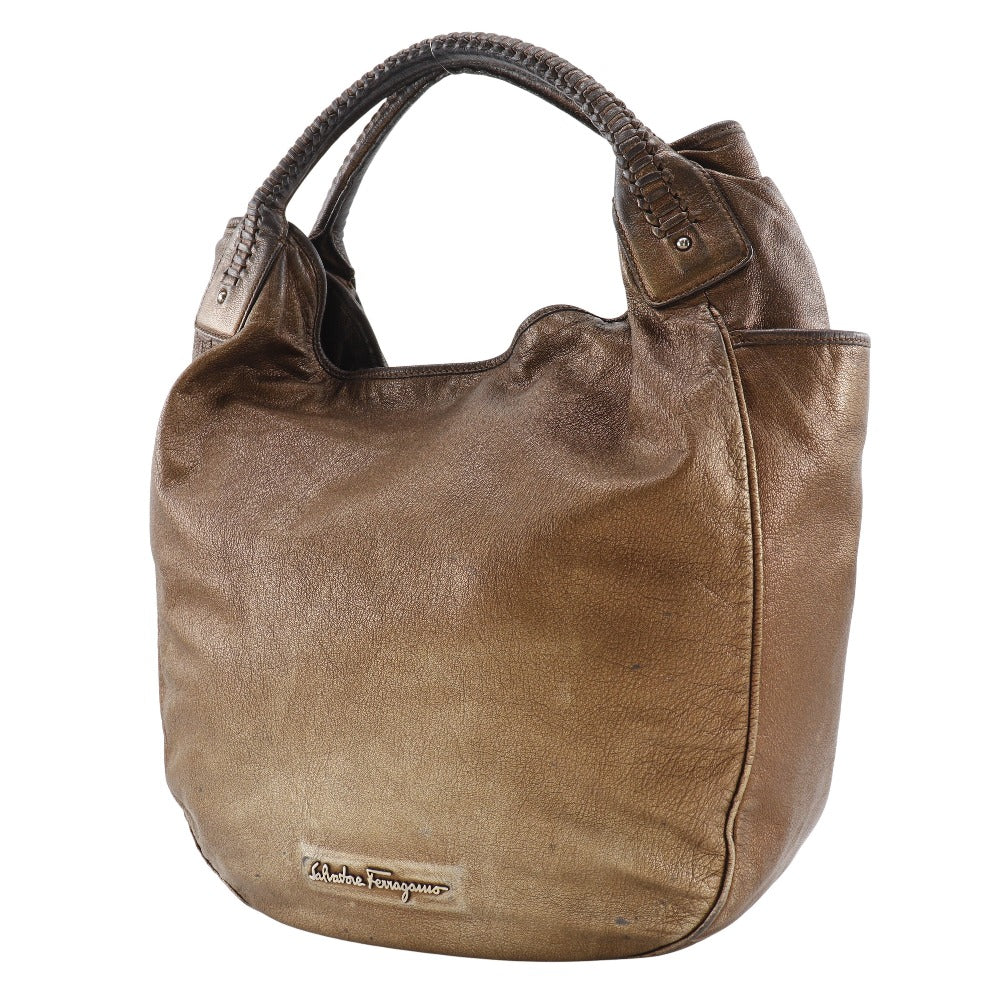 Salvatore Ferragamo Leather Tote Bag