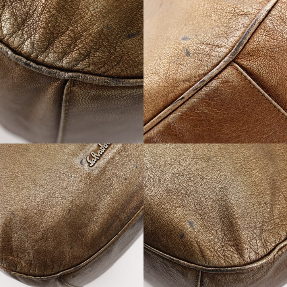 Salvatore Ferragamo Leather Tote Bag