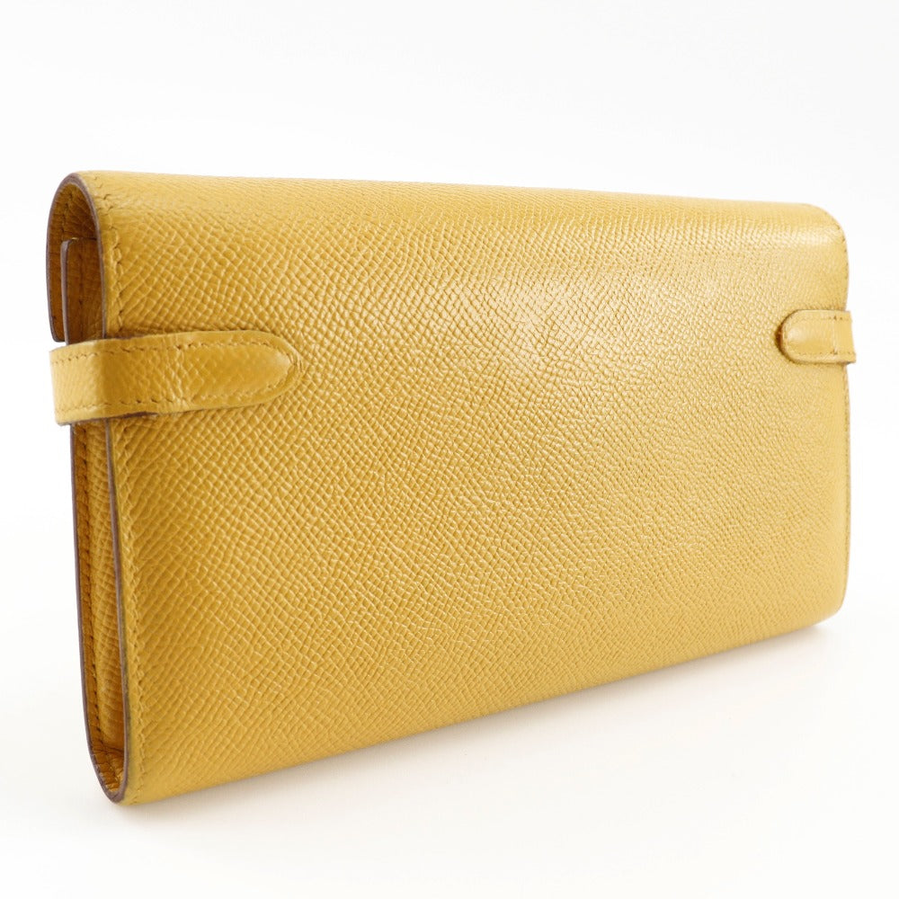 Hermes Kelly Leather Long Wallet