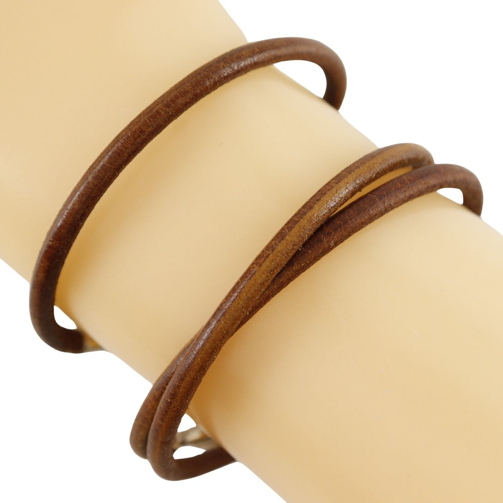 Hermes Leather Jumbo Bracelet Choker Set