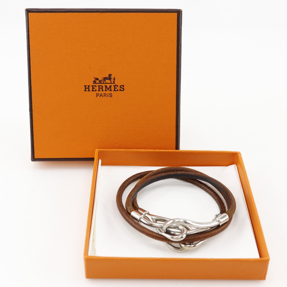 Hermes Leather Jumbo Bracelet Choker Set