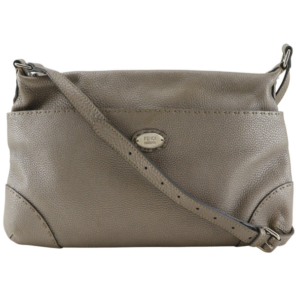 Fendi Selleria Leather Shoulder Bag