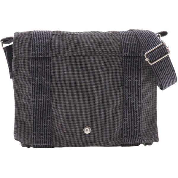 Hermes Herline Basace PM Nylon Canvas Shoulder Bag